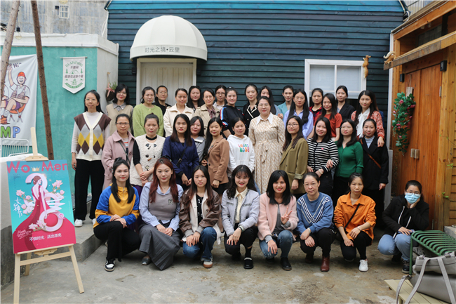 2023年3月8日，合资公司组织开展“三八”国际劳动妇女节手工雕刻坭兴陶活动